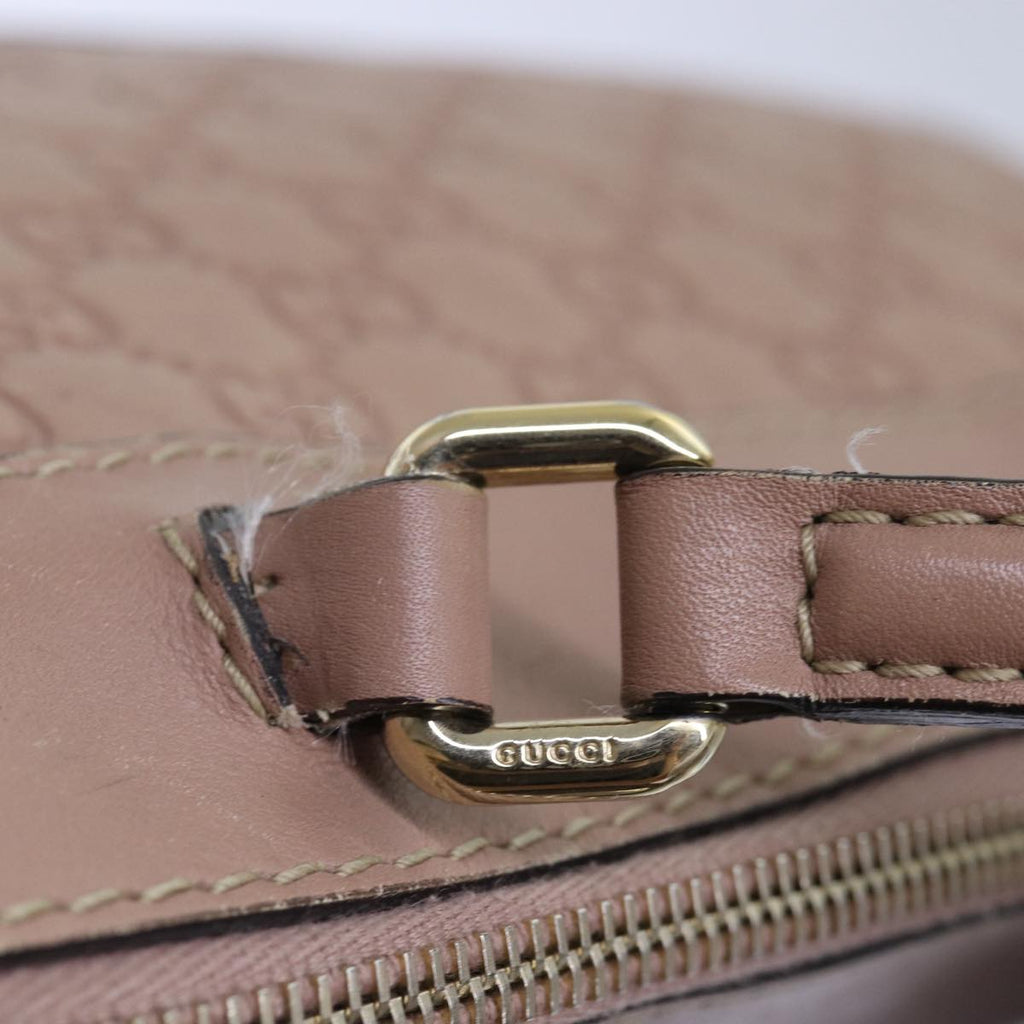 GUCCI GG Canvas Guccissima Hand Bag 2way Pink 269894 84765