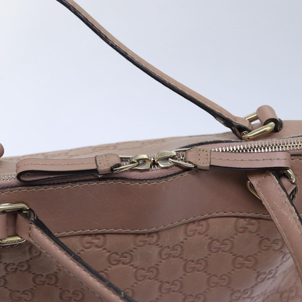 GUCCI GG Canvas Guccissima Hand Bag 2way Pink 269894 84765