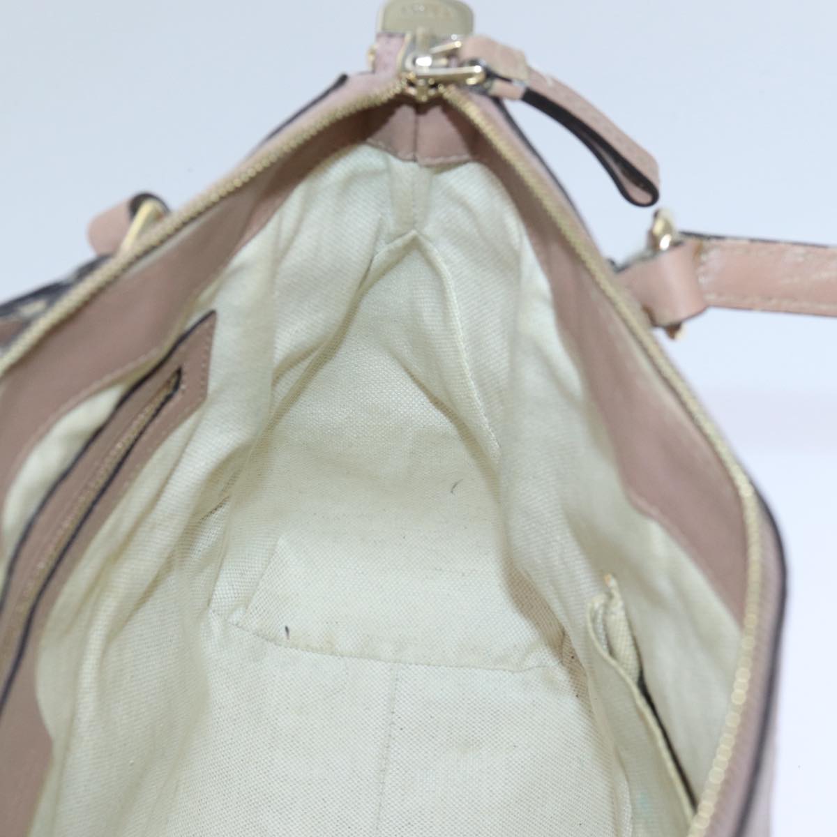 GUCCI GG Canvas Guccissima Hand Bag 2way Pink 269894 84765