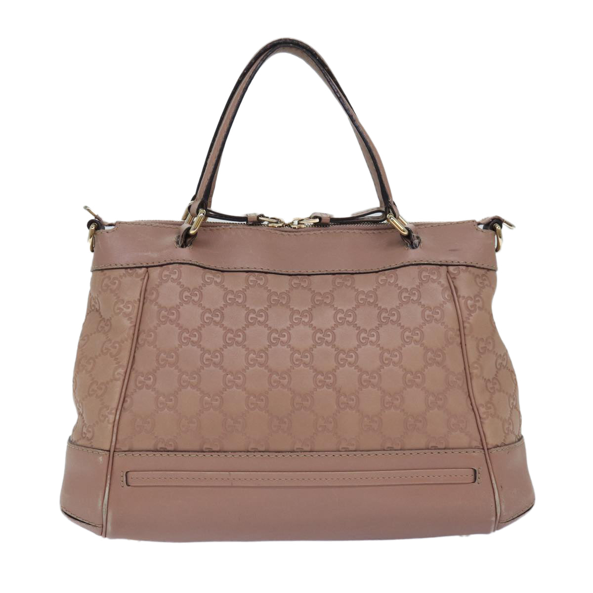 GUCCI GG Canvas Guccissima Hand Bag 2way Pink 269894 84765