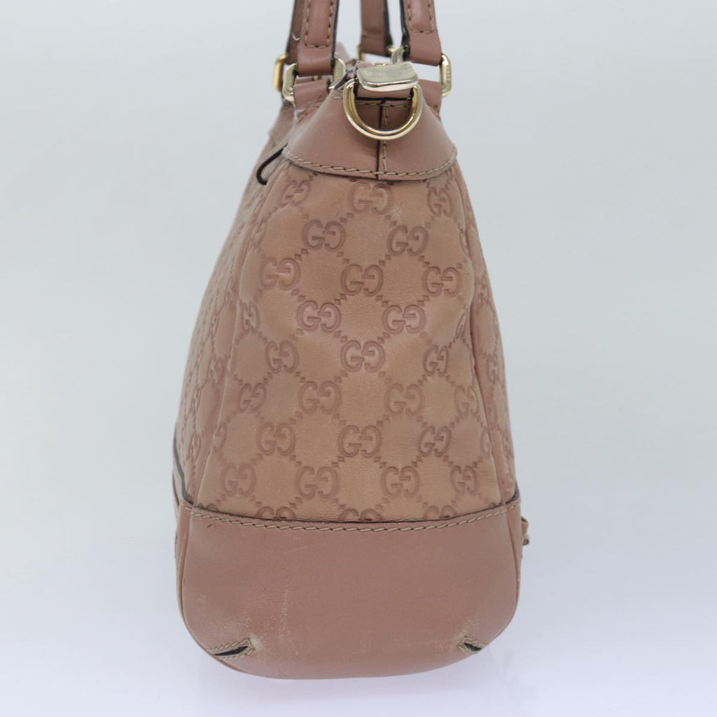 GUCCI GG Canvas Guccissima Hand Bag 2way Pink 269894 84765