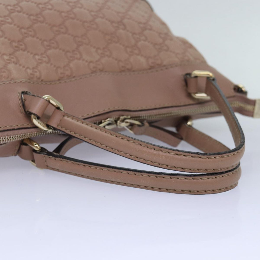 GUCCI GG Canvas Guccissima Hand Bag 2way Pink 269894 84765