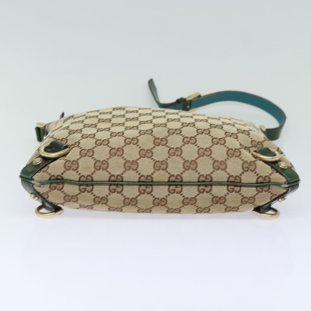 GUCCI GG Canvas Shoulder Bag Beige 131326 84767