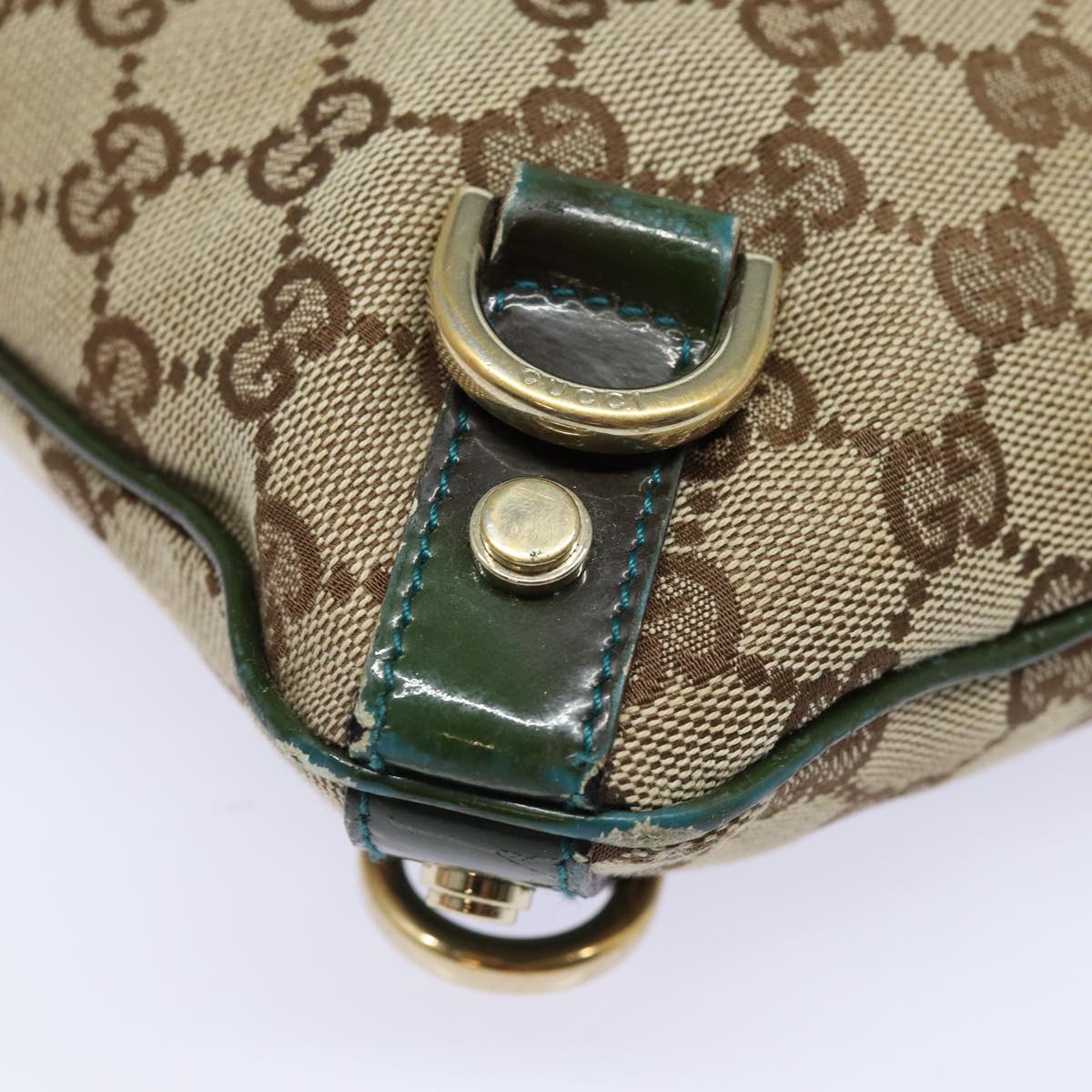 GUCCI GG Canvas Shoulder Bag Beige 131326 84767