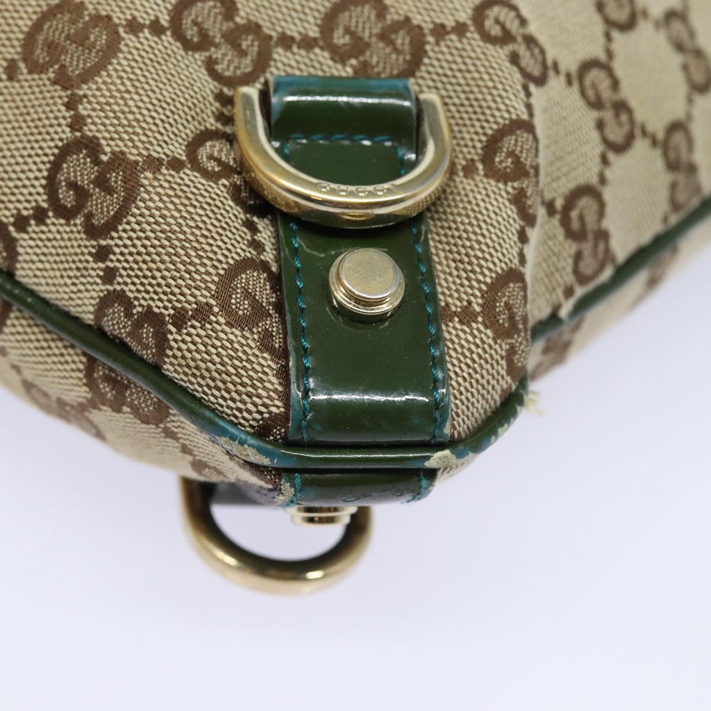 GUCCI GG Canvas Shoulder Bag Beige 131326 84767