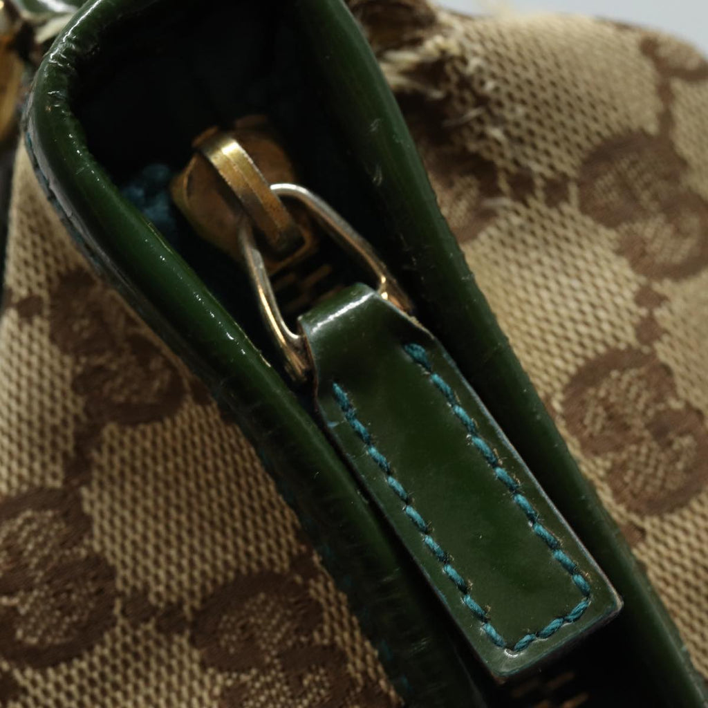 GUCCI GG Canvas Shoulder Bag Beige 131326 84767