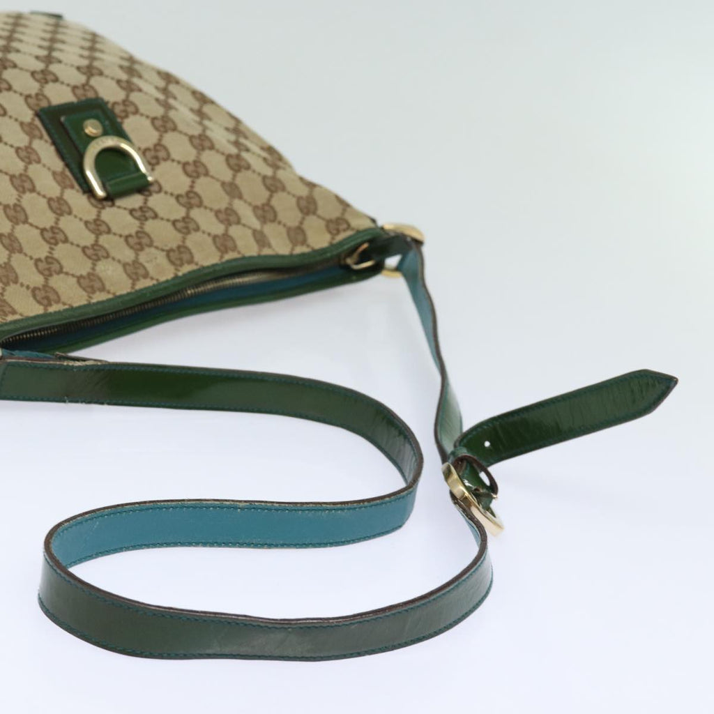 GUCCI GG Canvas Shoulder Bag Beige 131326 84767
