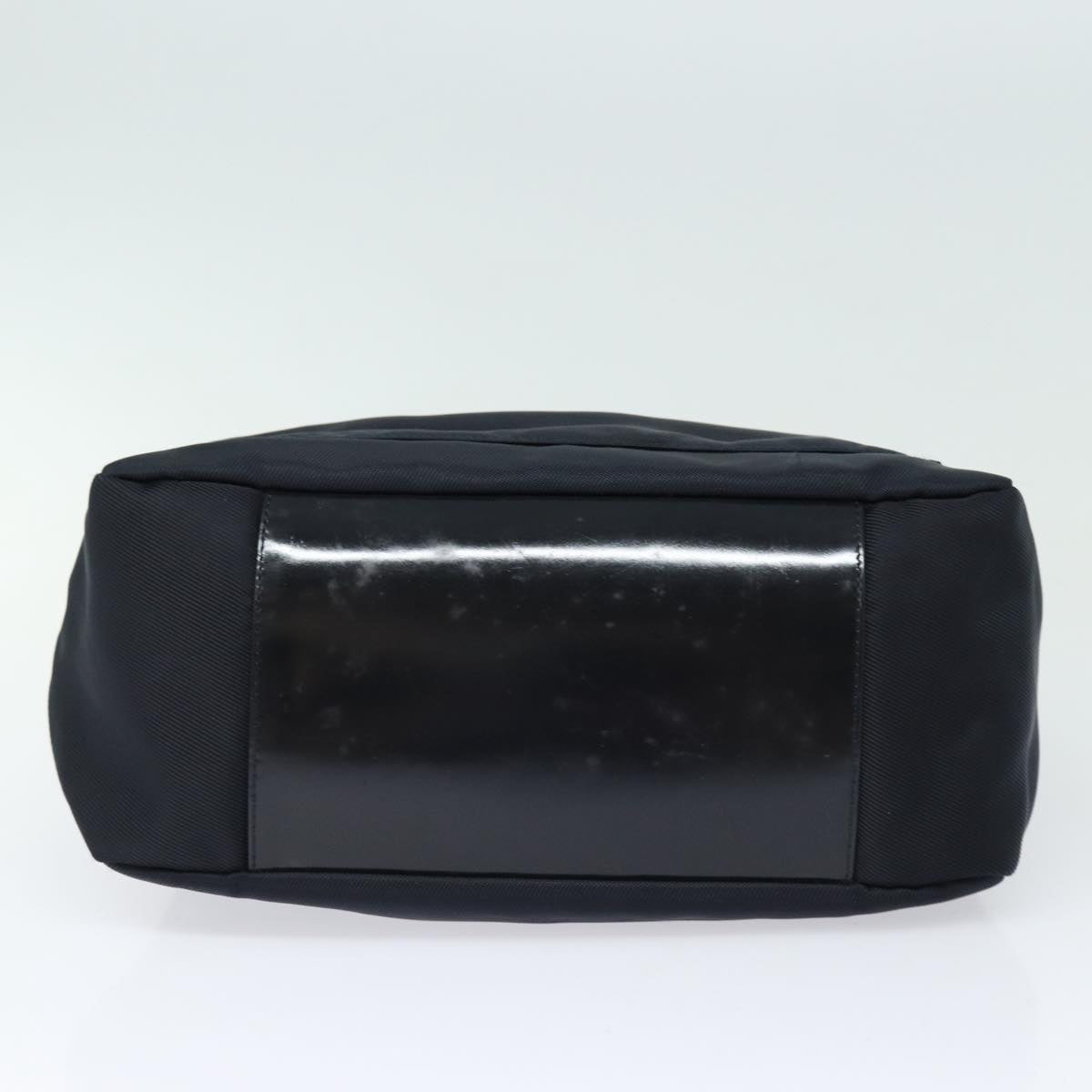 GUCCI Bamboo Hand Bag Nylon Black 000 2404 0509 84812