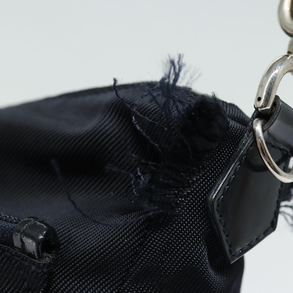 GUCCI Bamboo Hand Bag Nylon Black 000 2404 0509 84812