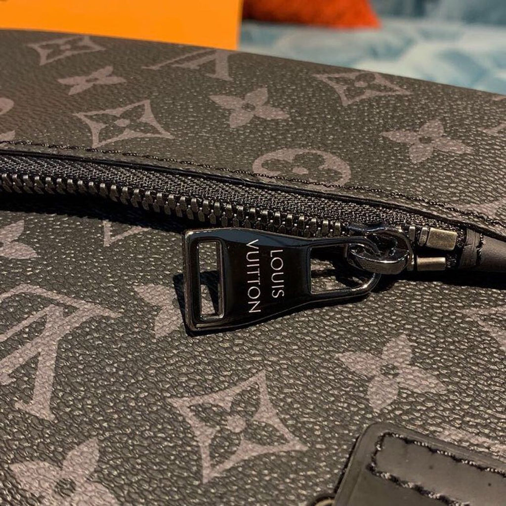 LV Bumbag Monogram Eclipse Canvas For Men, Belt Bags 11in/28cm LV M42906