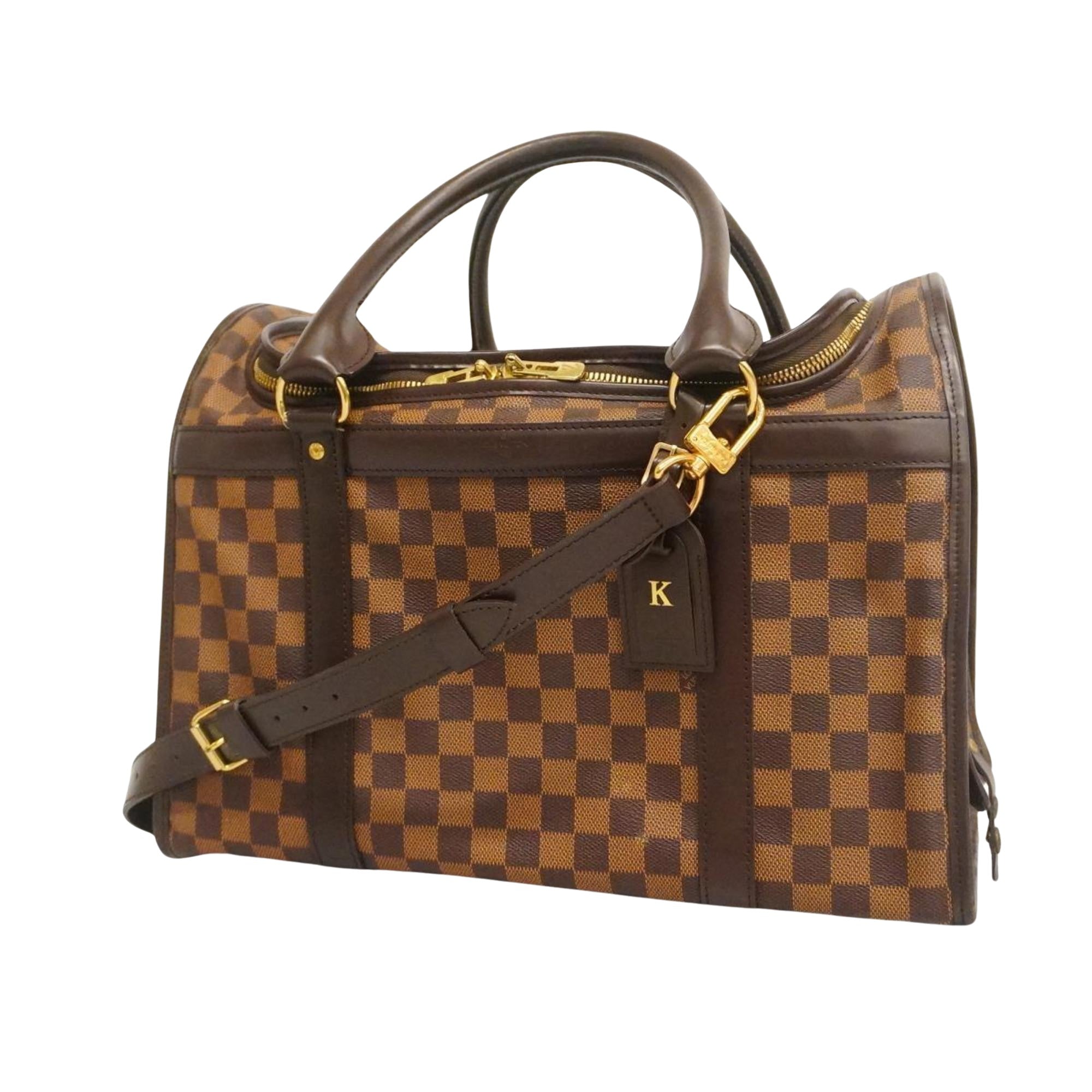 Louis Vuitton Sac Chien  Canvas Handbag ()