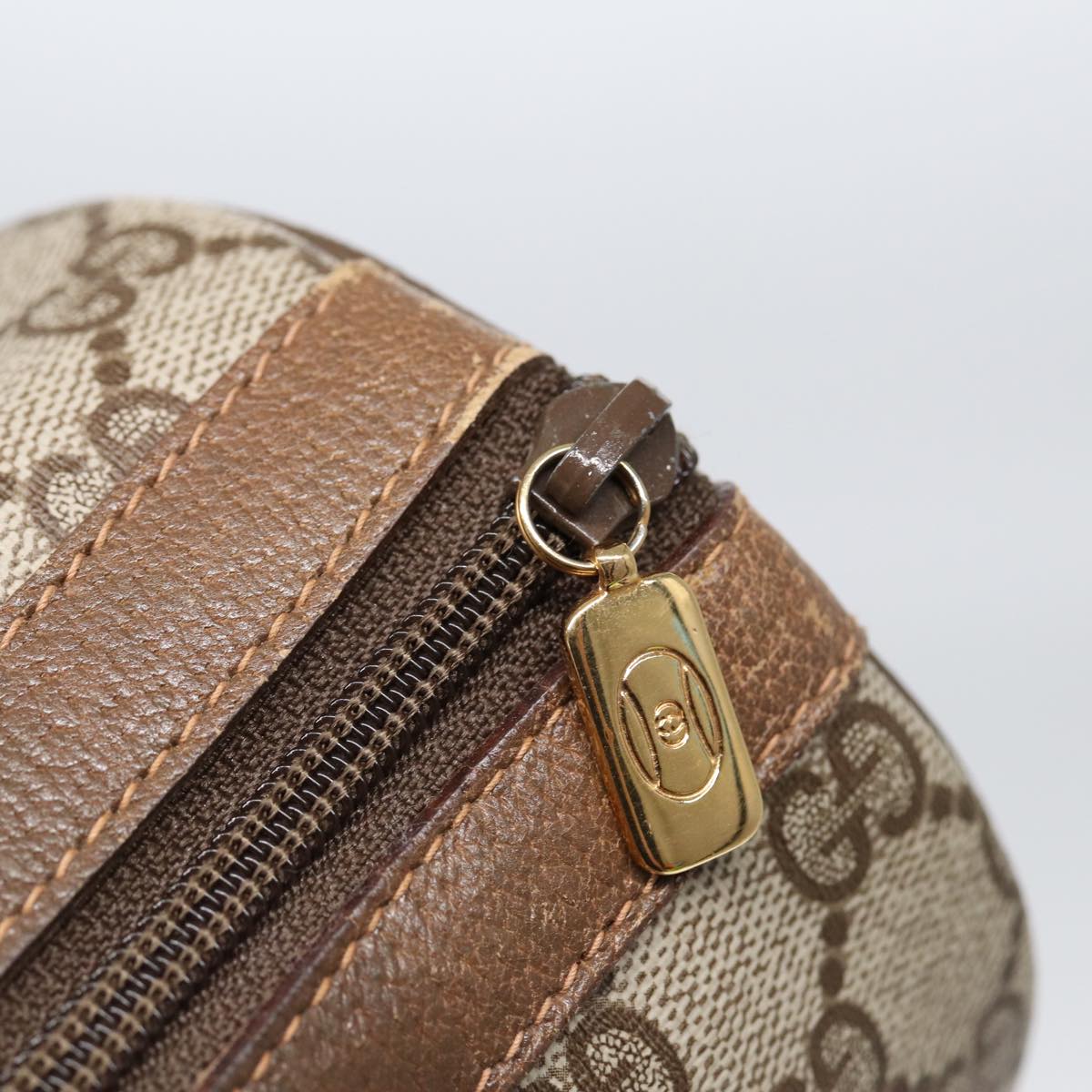 GUCCI GG Supreme Web Sherry Line Boston Bag PVC Beige Red 40 02 006 84929