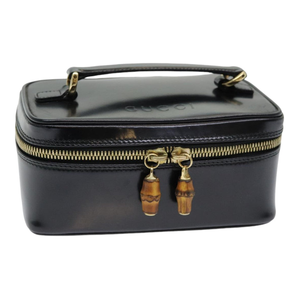 GUCCI Vanity Pouch Black 032 1956 0151 84938