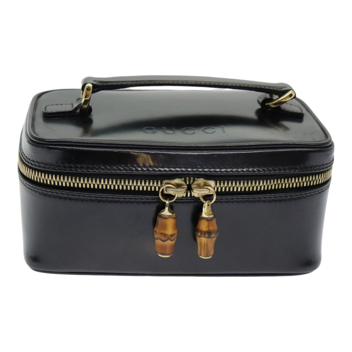 GUCCI Vanity Pouch Black 032 1956 0151 84938
