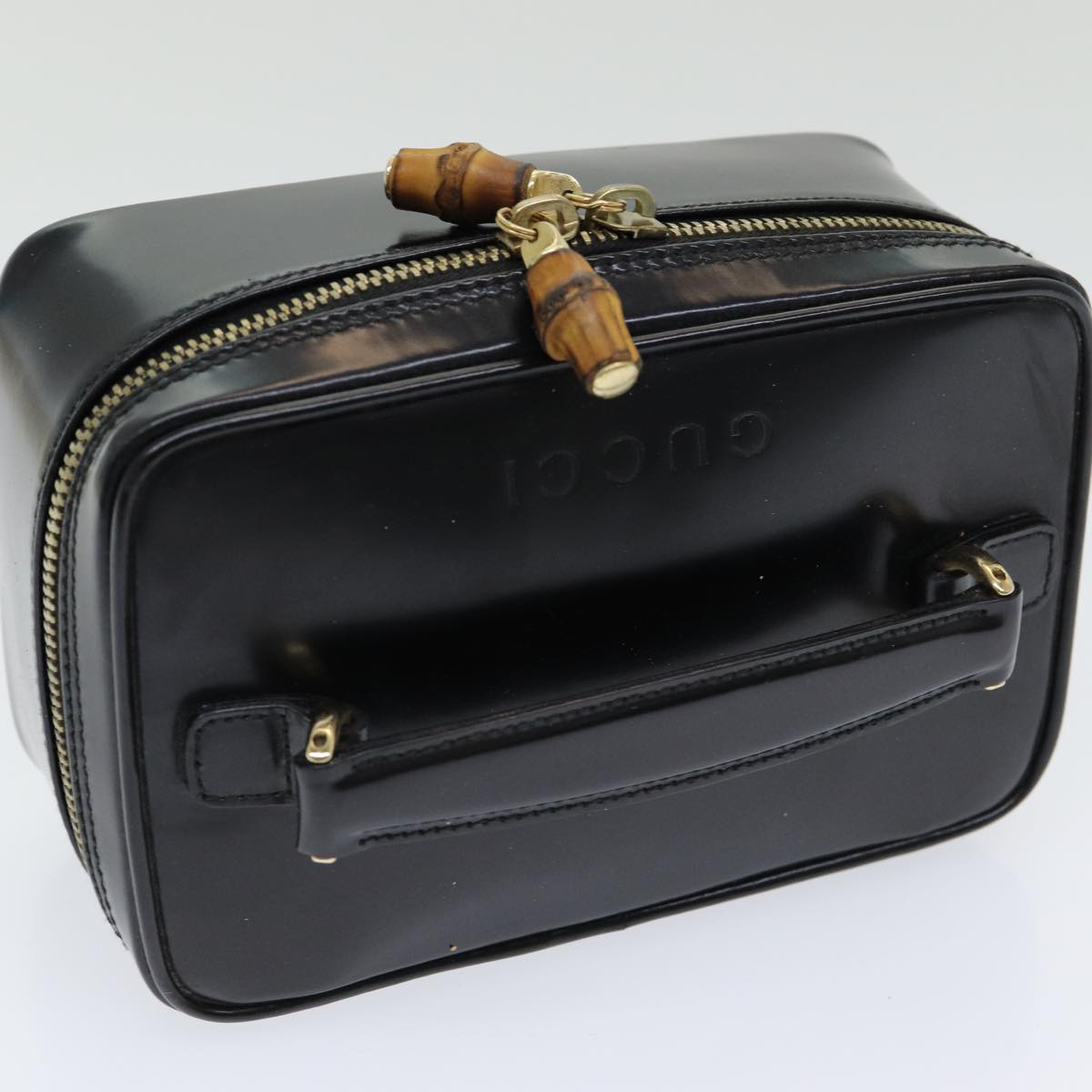 GUCCI Vanity Pouch Black 032 1956 0151 84938