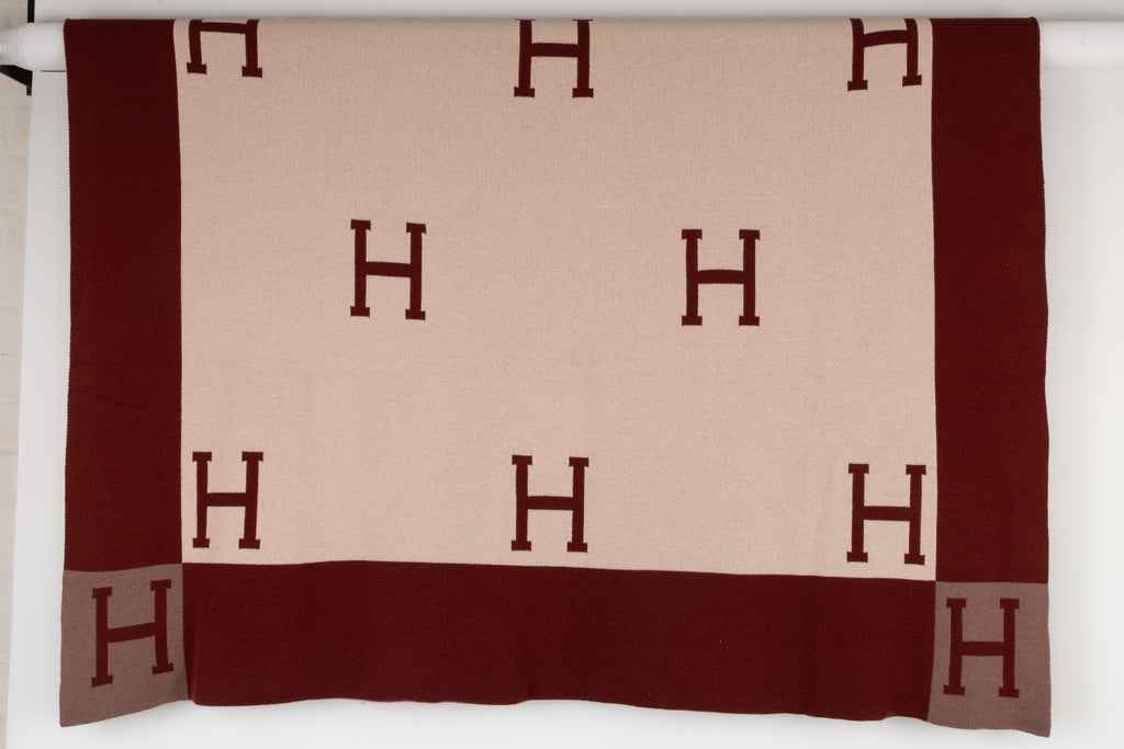Couverture / Plaid en laine HermÃƒÆ’Ã‚Â¨s
