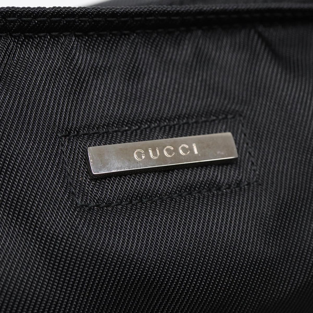 GUCCI Boston Bag Nylon Black 012 0388 84943