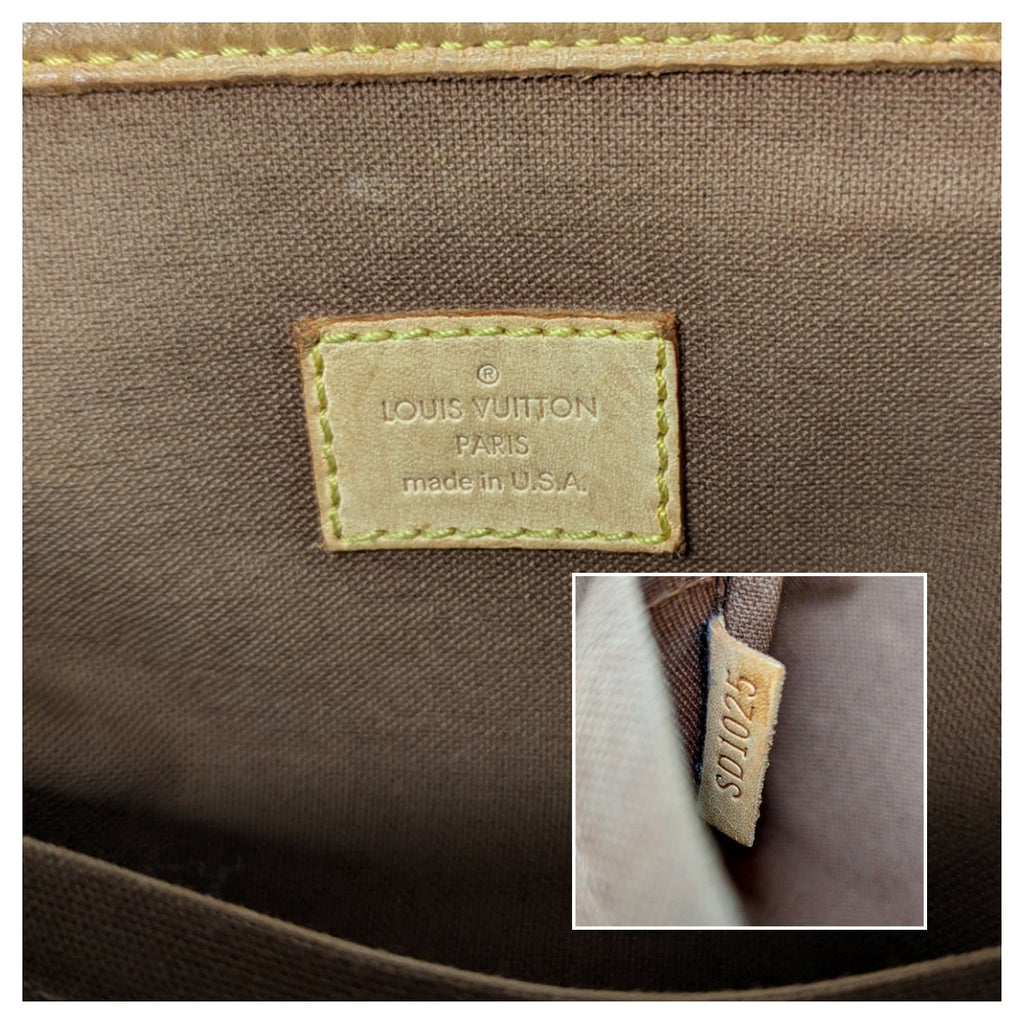 Louis Vuitton Vintage Monogram Batignolles Vertical Tote