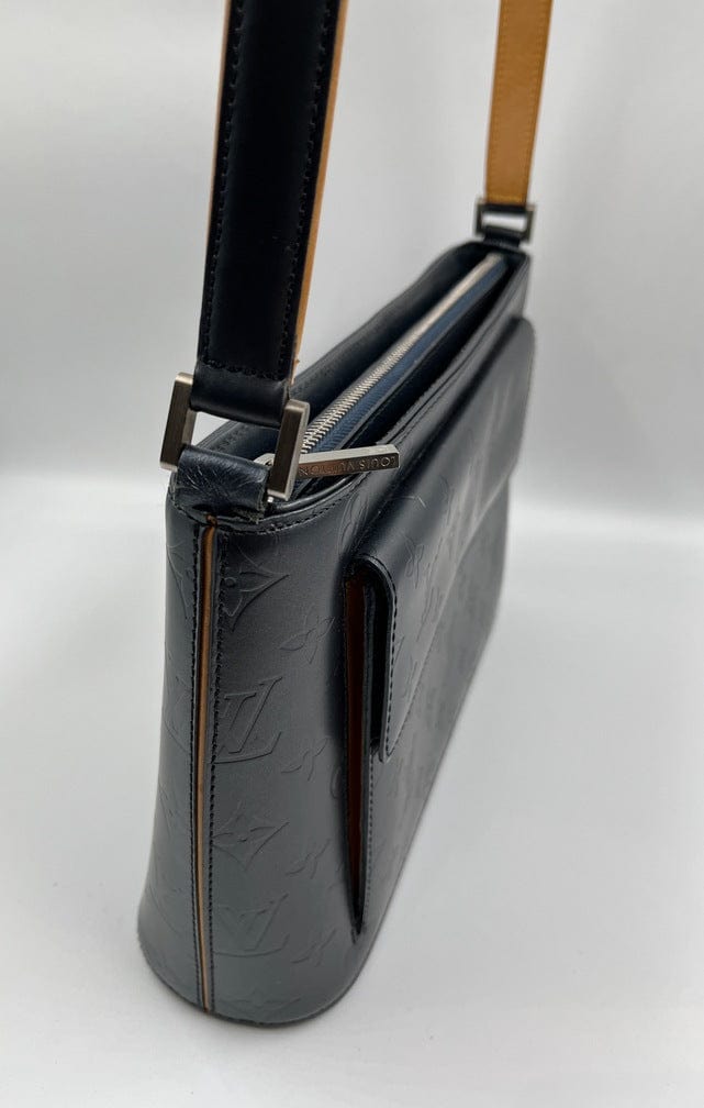 Louis Vuitton Mat Allston Handbag Monogram Vernis