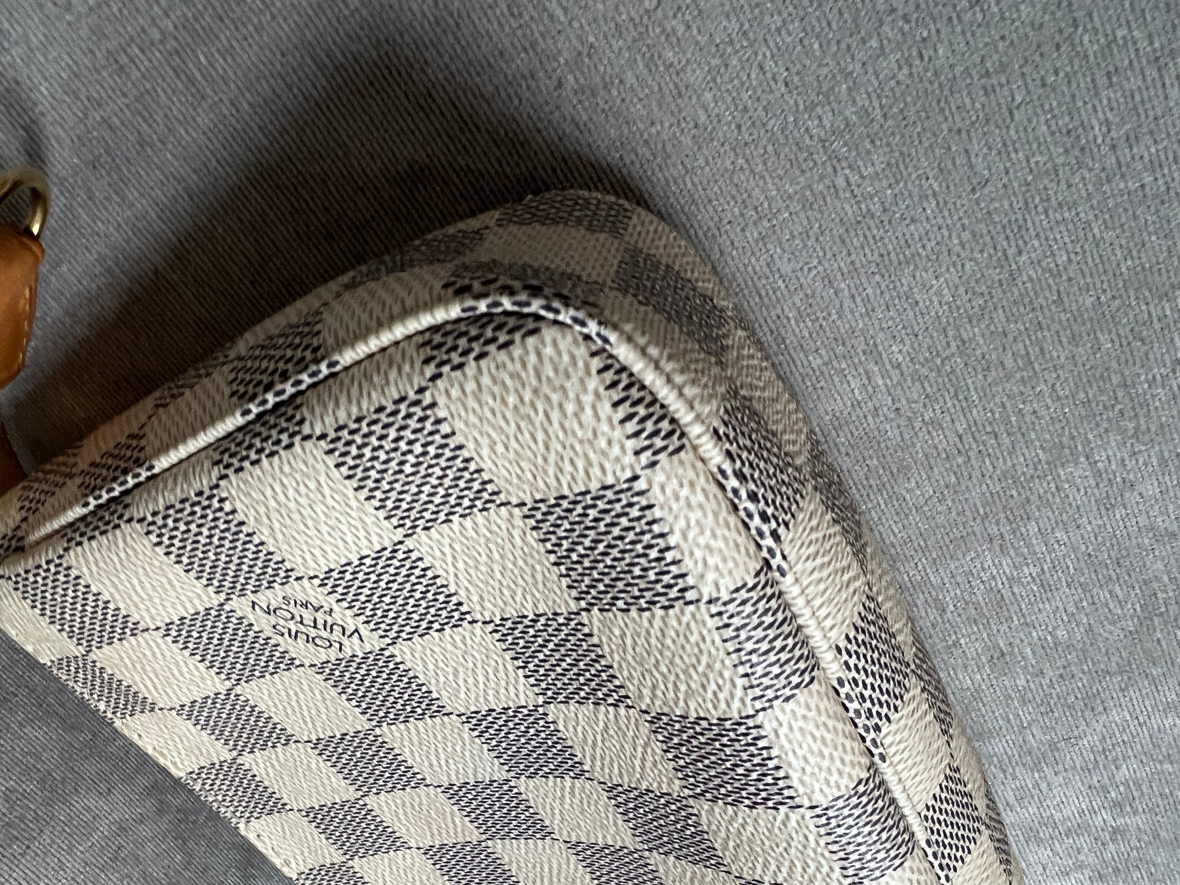 Louis Vuitton Pochette Accessoires Damier Azur (no strap)
