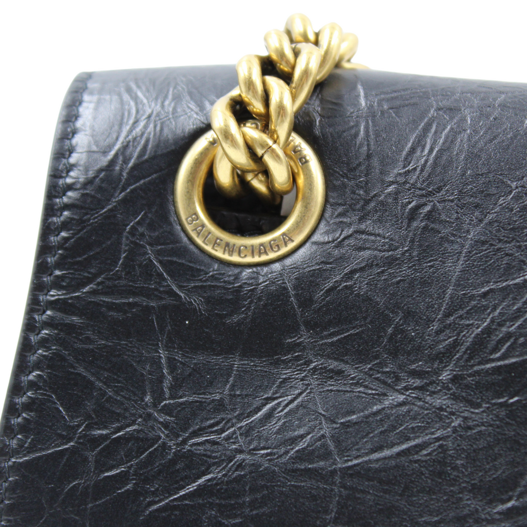 Balenciaga Crush Small Quilted Chain Bag