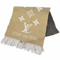 Louis Vuitton M73675 Beige Cashmere 100% Monogram Brown Tea  Mini