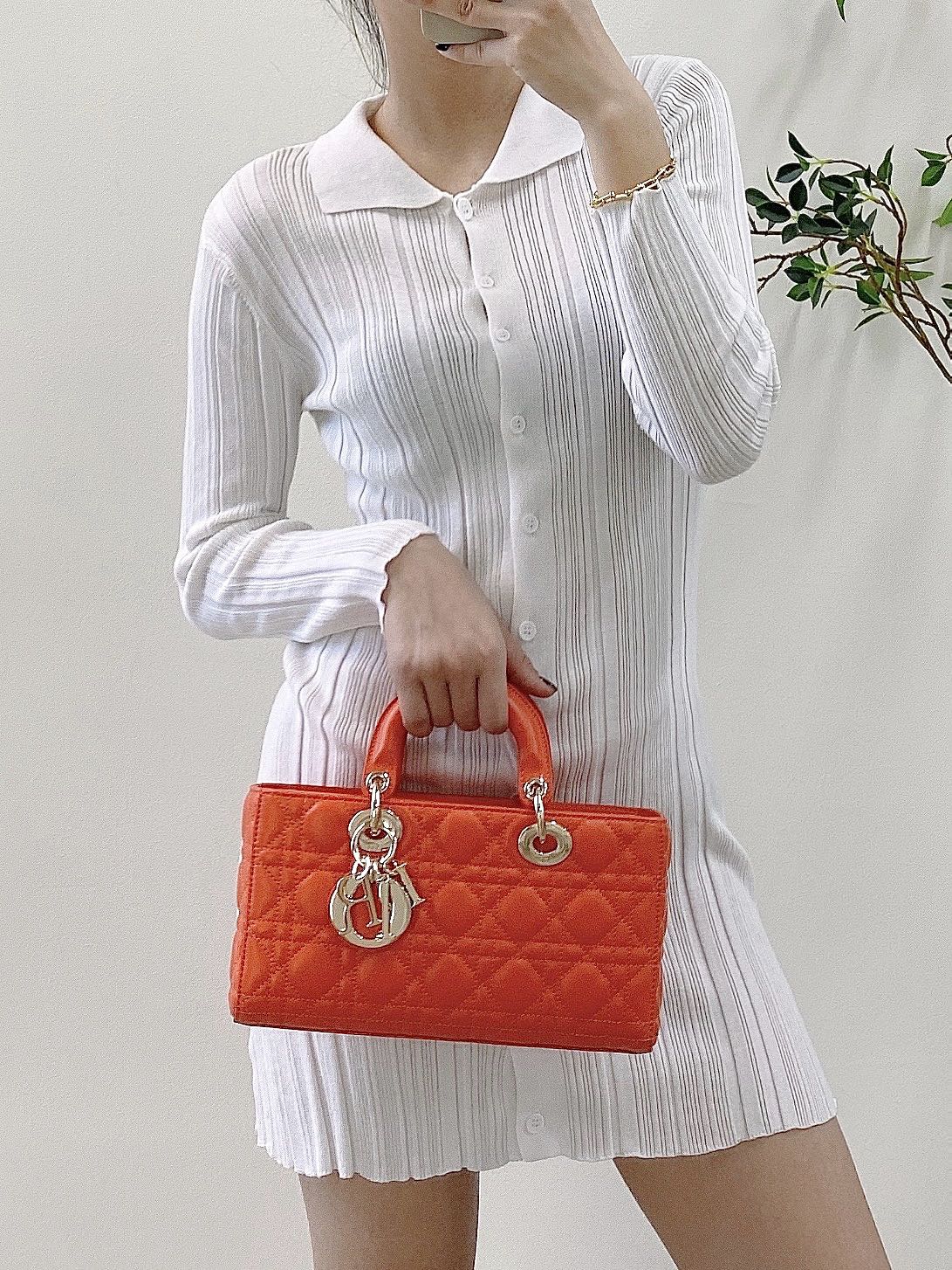 GLAMI Lady D-Joy Bag, Orange Handbags, 26cm CD