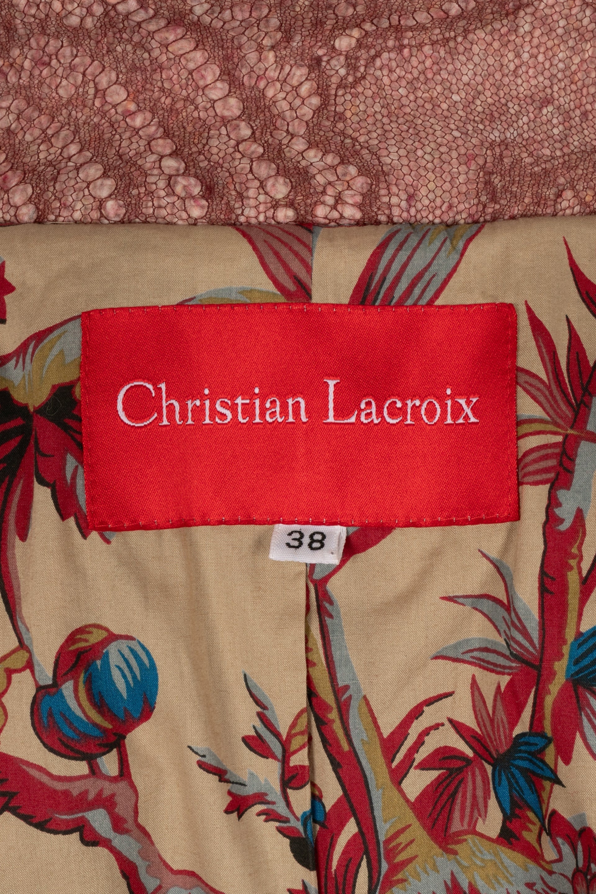 Veste en dentelle Christian Lacroix