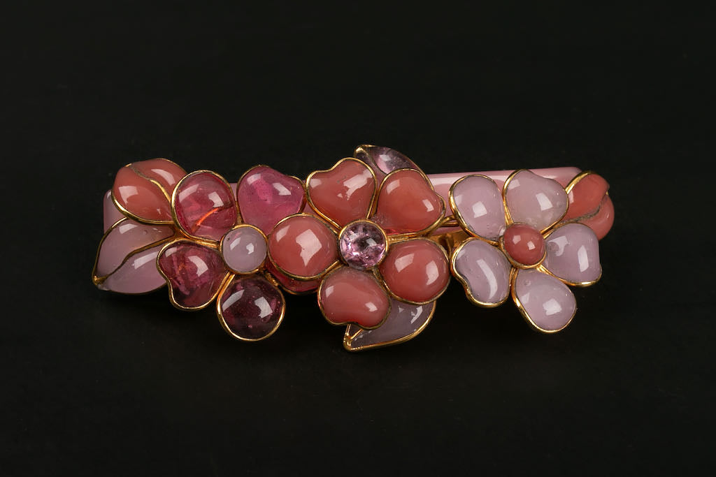 Barrette en pÃƒÆ’Ã‚Â¢te de verre