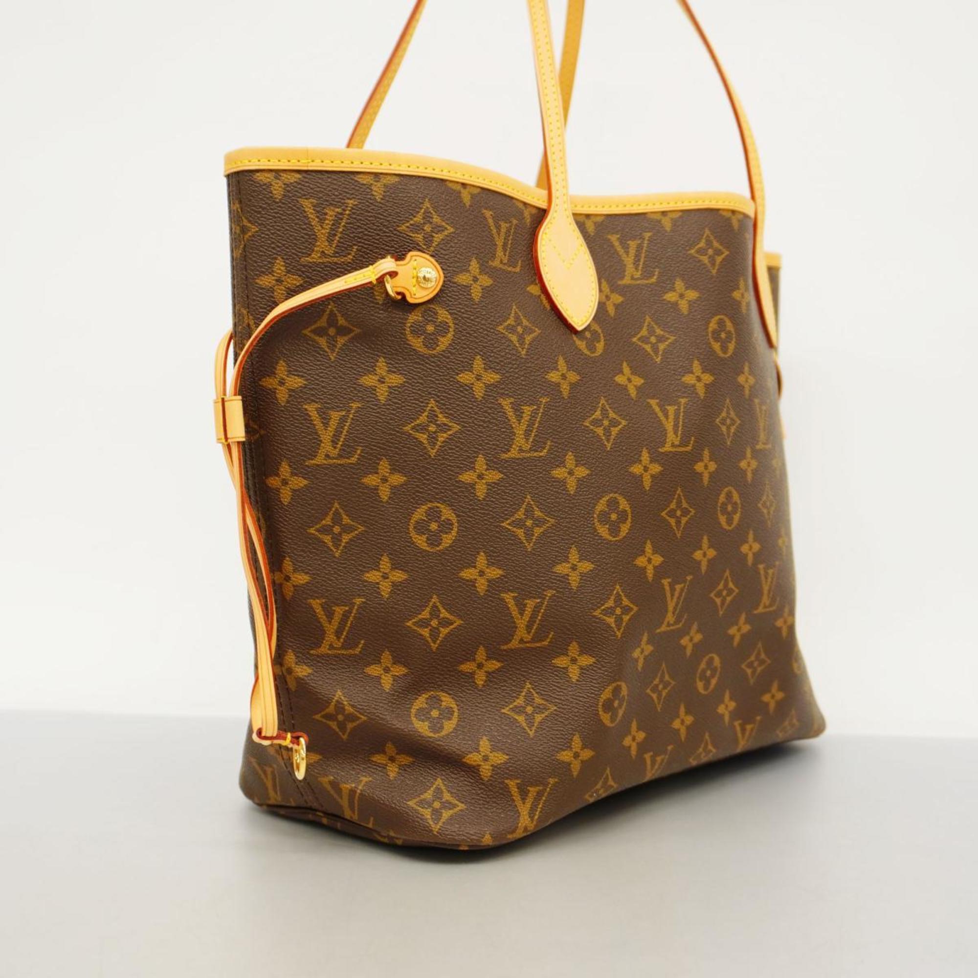 Louis Vuitton Neverfull Mm  Canvas Tote Bag ()
