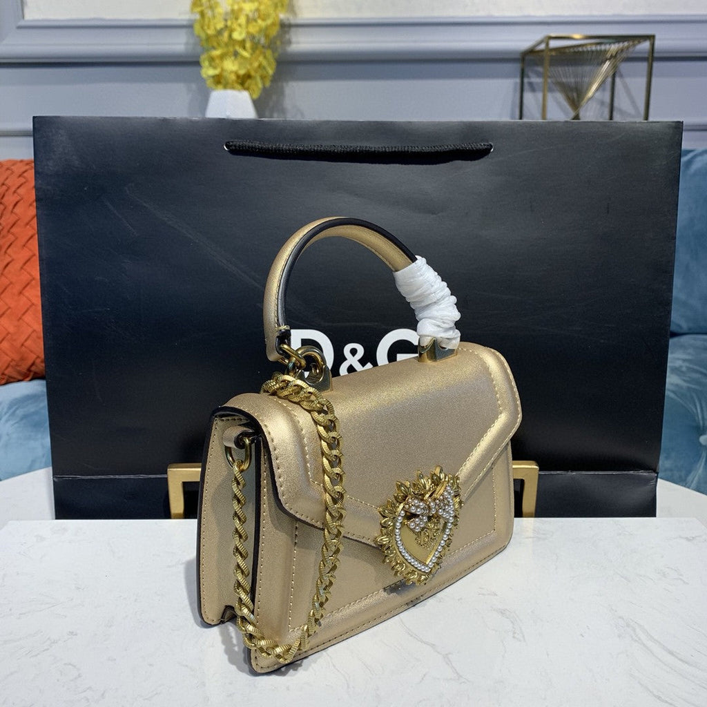 GLAMI Small Devotion Bag In Mordore NappaÃ‚Â Gold For Women 7.5in/19cm GLAMI GLAMI6711A101687503