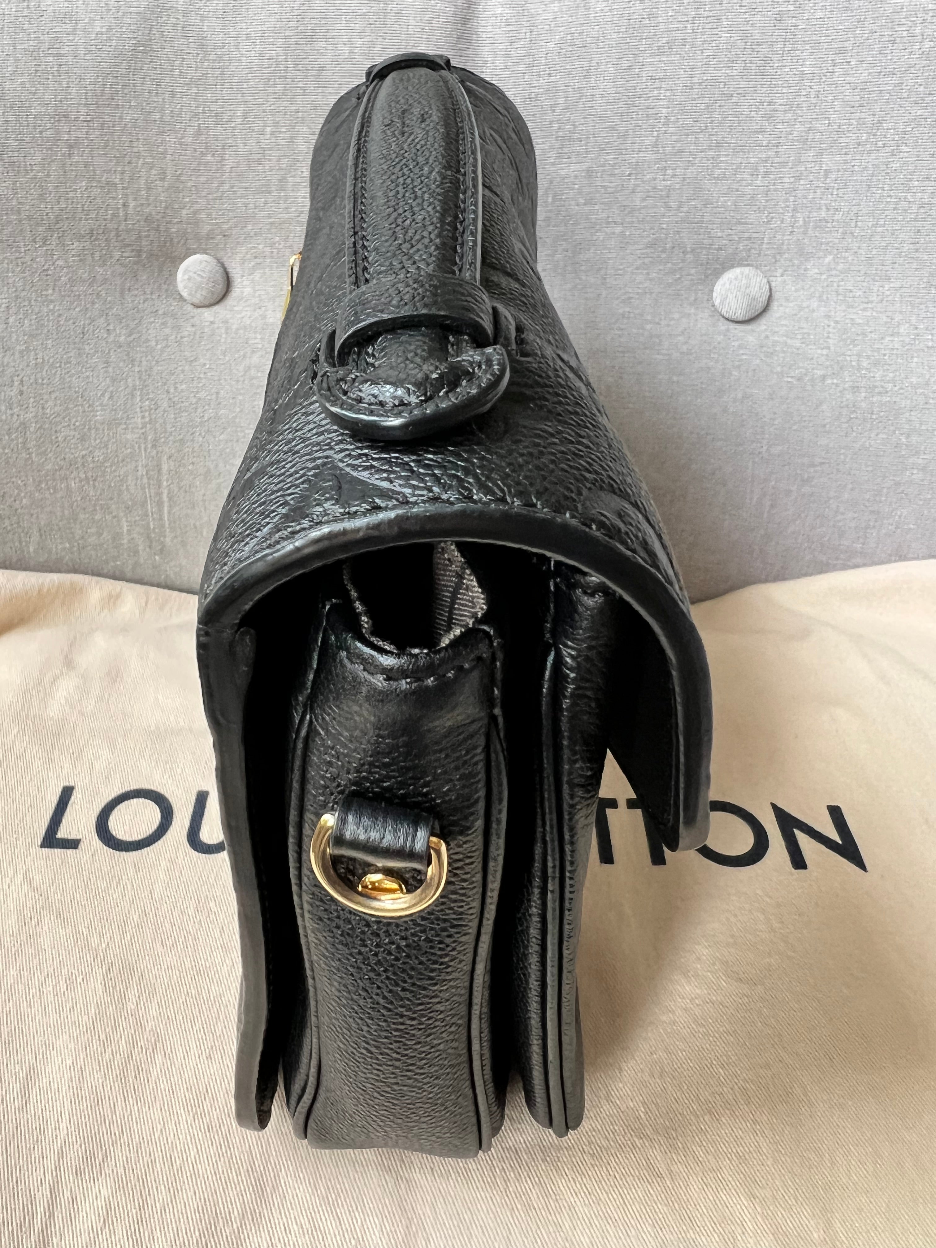 Louis Vuitton Pochette Metis Black Empreinte (RRP £2,110)