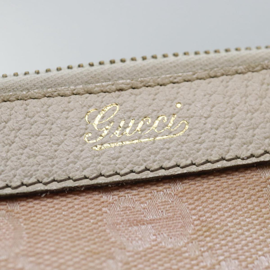 GUCCI GG Canvas Tote Bag Pink 141470 85056