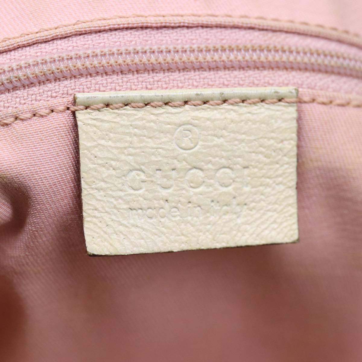 GUCCI GG Canvas Tote Bag Pink 141470 85056