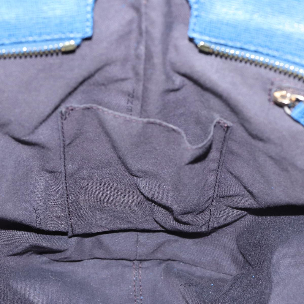 FENDI Zucca Canvas Tote Bag Brown Black 85059