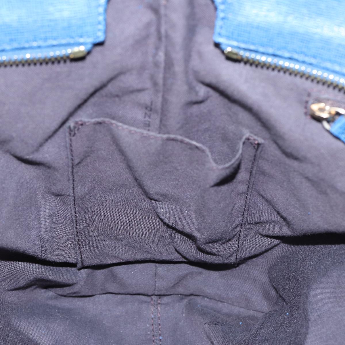 FENDI Zucca Canvas Tote Bag Brown Black 85059