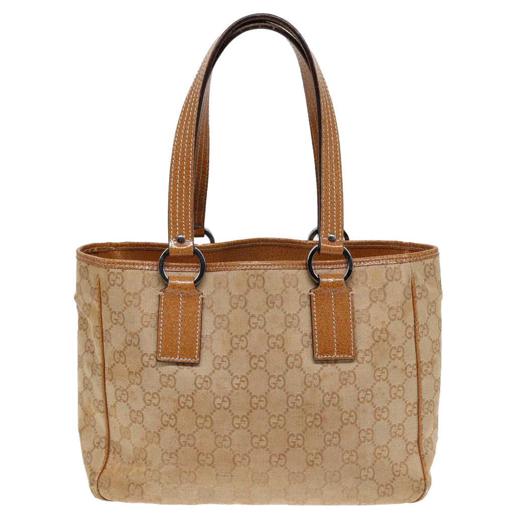 GUCCI GG Canvas Tote Bag Beige 113019 3444 85129