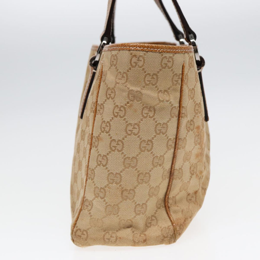 GUCCI GG Canvas Tote Bag Beige 113019 3444 85129