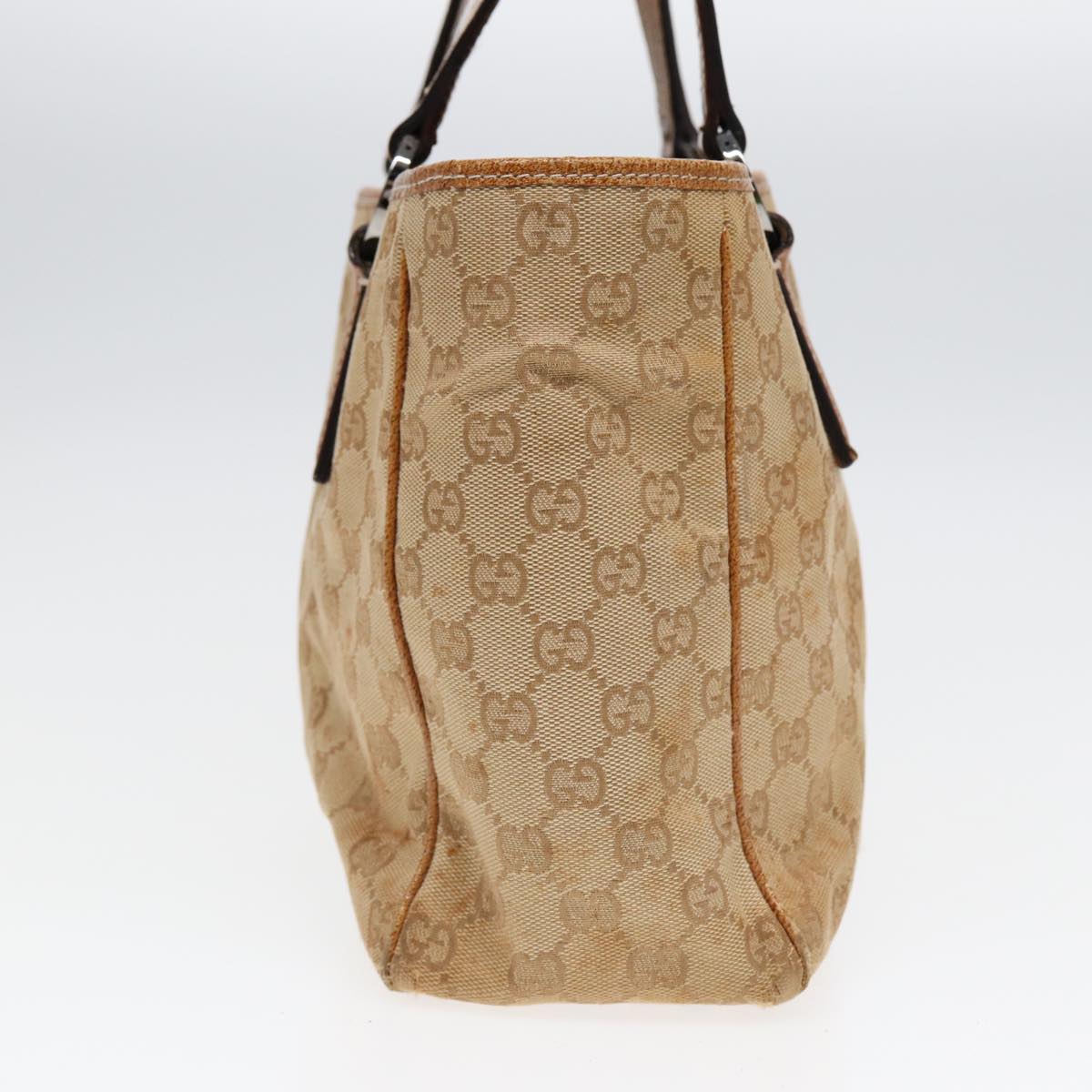 GUCCI GG Canvas Tote Bag Beige 113019 3444 85129