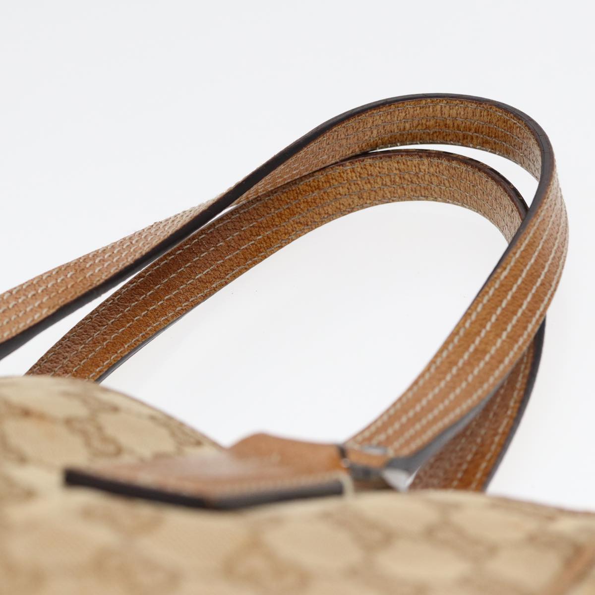 GUCCI GG Canvas Tote Bag Beige 113019 3444 85129