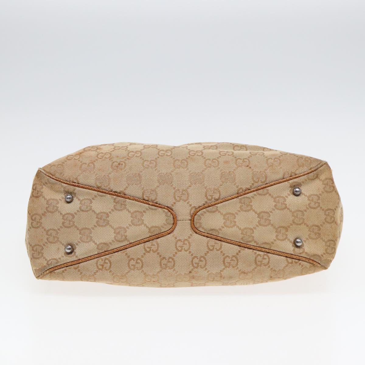 GUCCI GG Canvas Tote Bag Beige 113019 3444 85129
