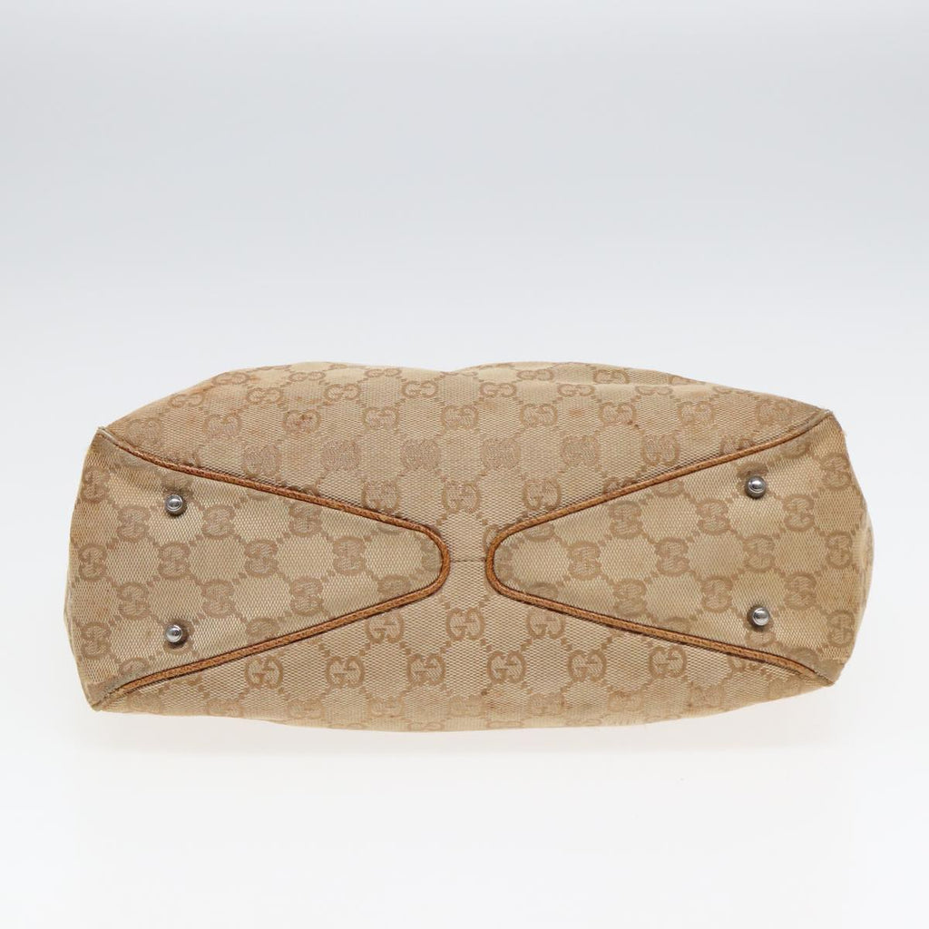 GUCCI GG Canvas Tote Bag Beige 113019 3444 85129