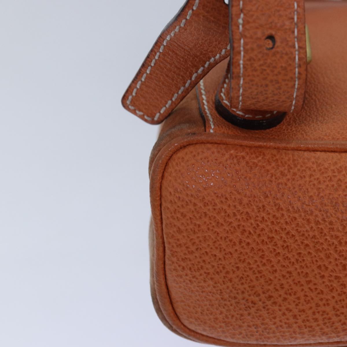 GUCCI Bamboo Backpack Suede Orange 003 2058 0030 85155