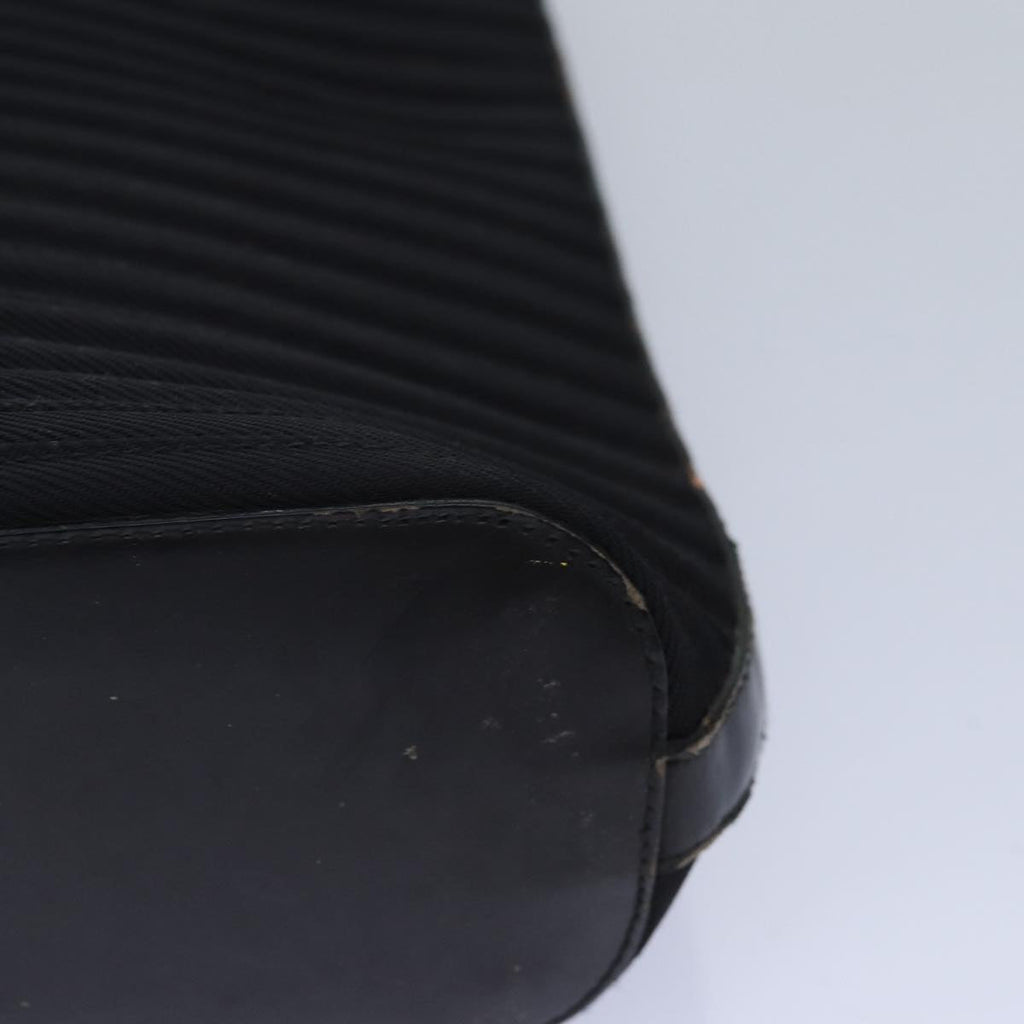 GUCCI Bamboo Hand Bag Nylon 2way Black Silver 002 1998 0353 85161