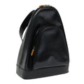 GUCCI Shoulder Bag Patent leather Black Gold 003 3444 0027 85163