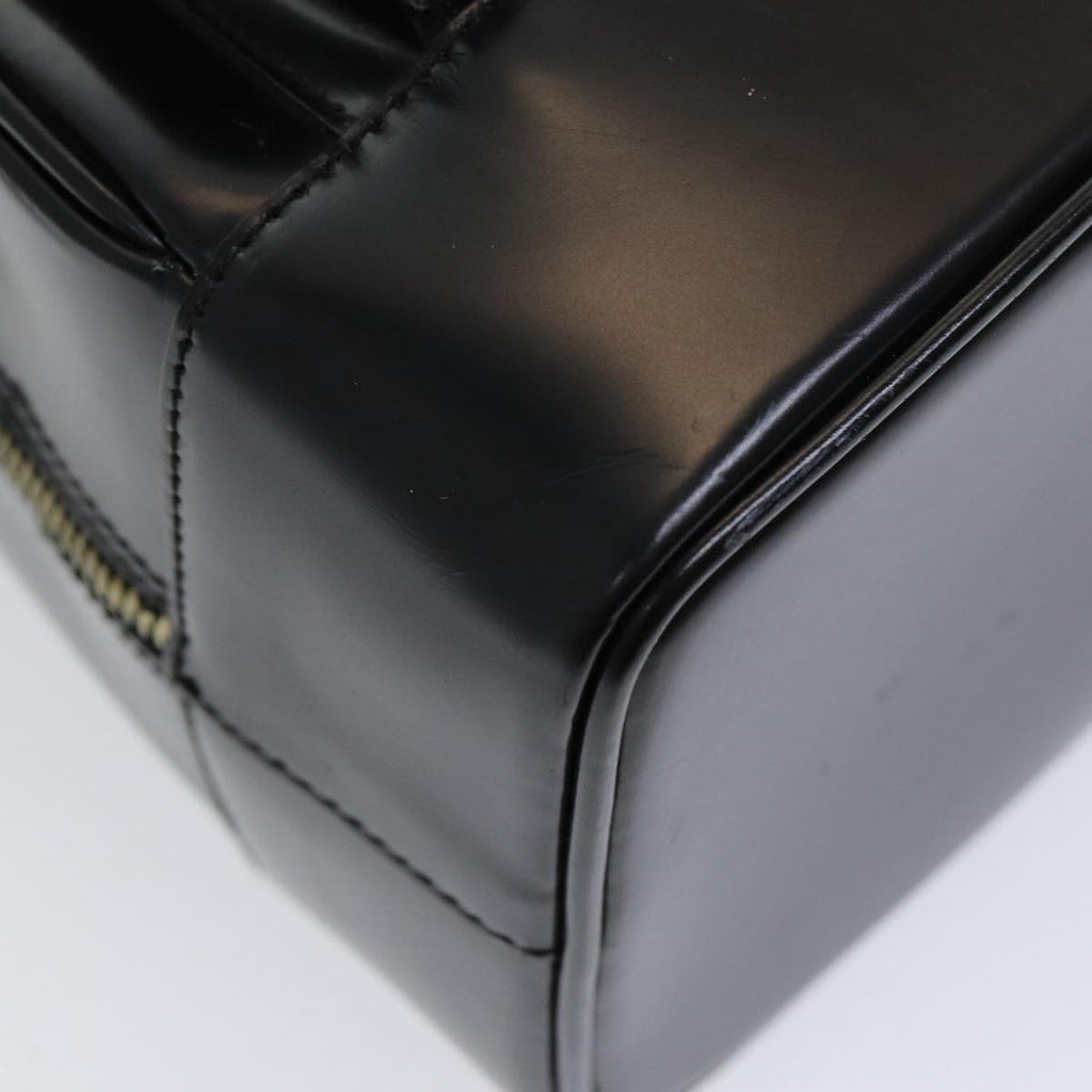 GUCCI Shoulder Bag Patent leather Black Gold 003 3444 0027 85163
