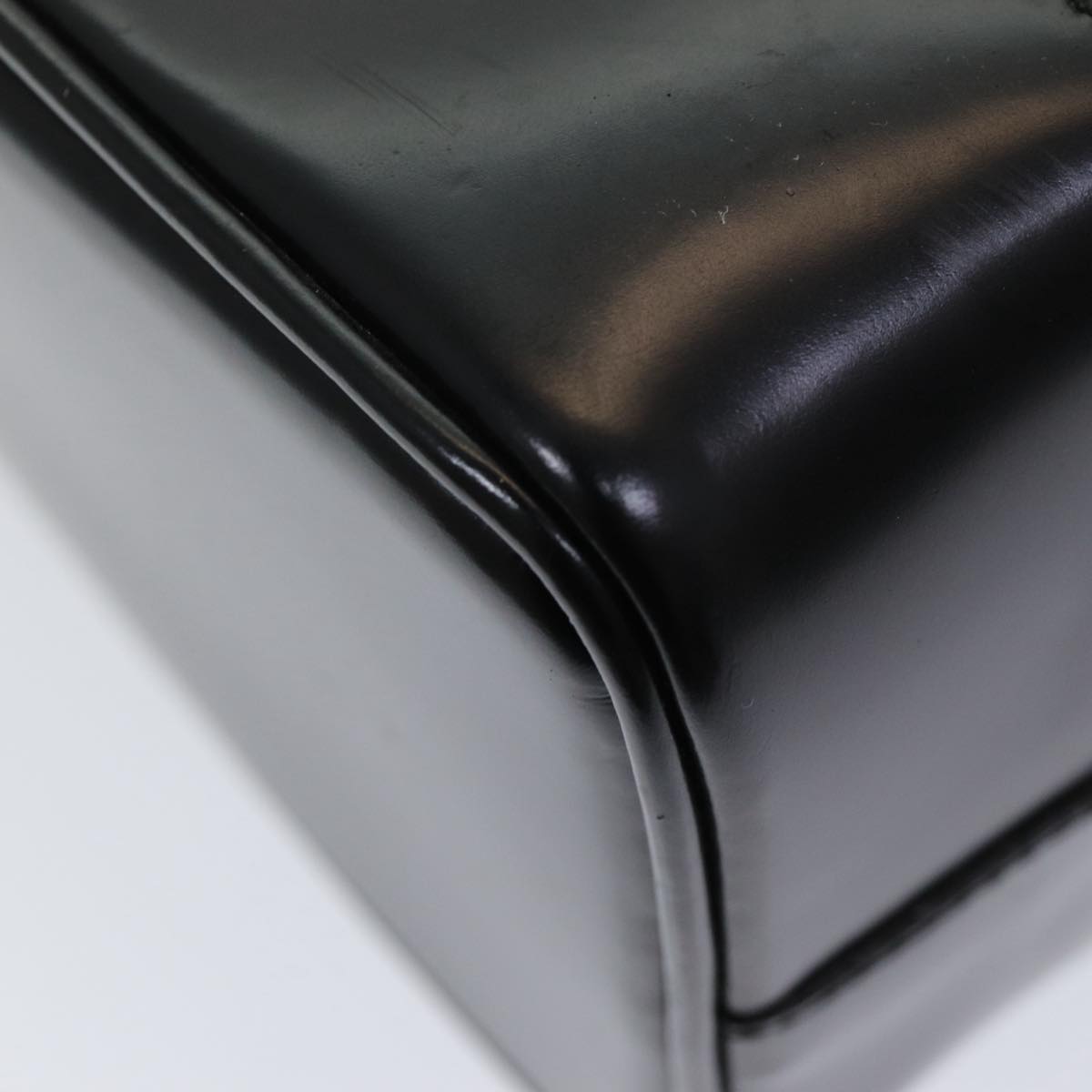GUCCI Shoulder Bag Patent leather Black Gold 003 3444 0027 85163