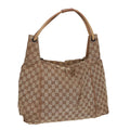 GUCCI GG Canvas Tote Bag Beige 101292 85180