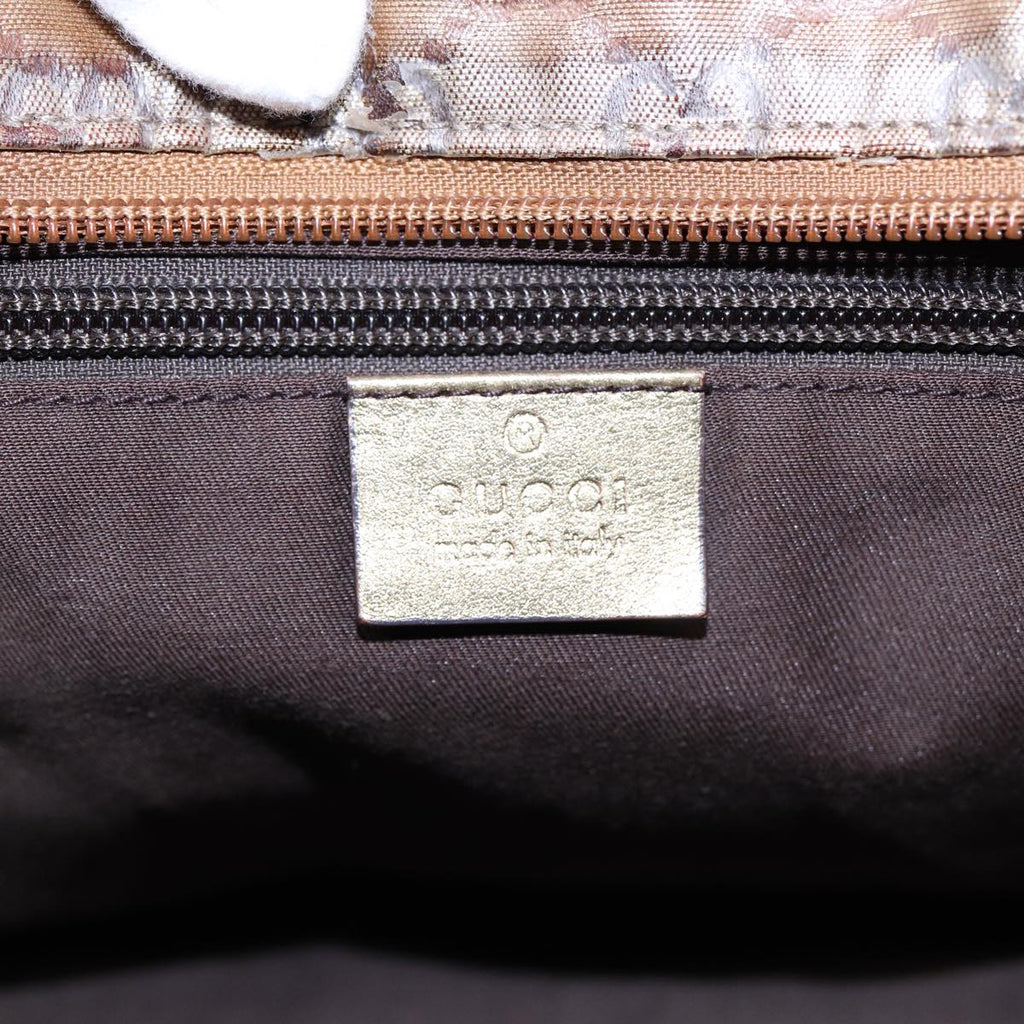 GUCCI GG Crystal Tote Bag Gold 131230 85181