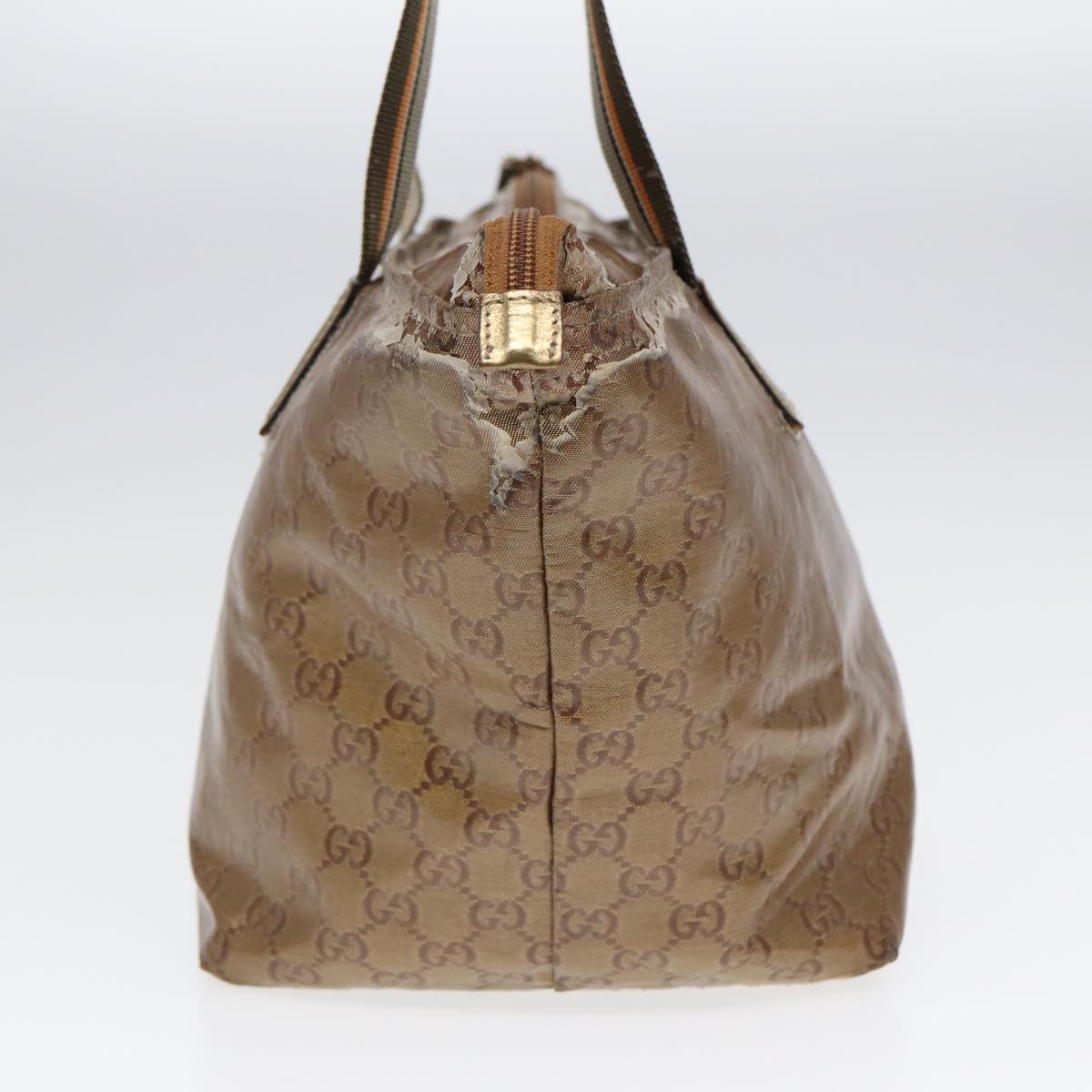 GUCCI GG Crystal Tote Bag Gold 131230 85181